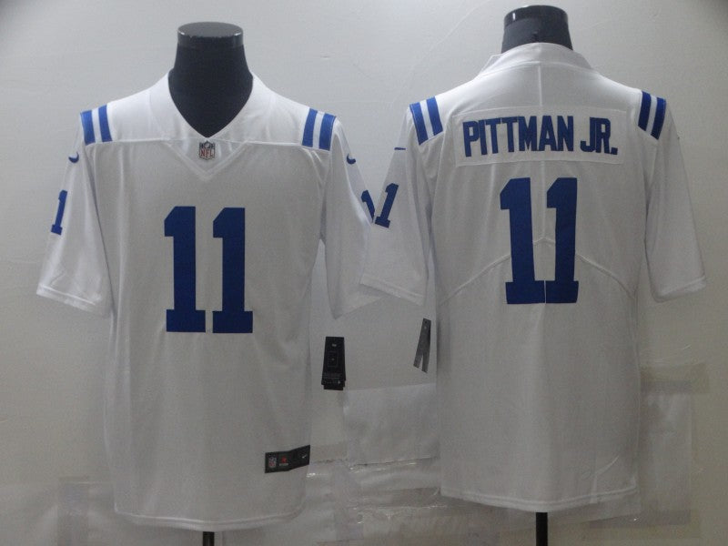 Men’s Indianapolis Colts Michael Pittman Jr. #11 White Jersey