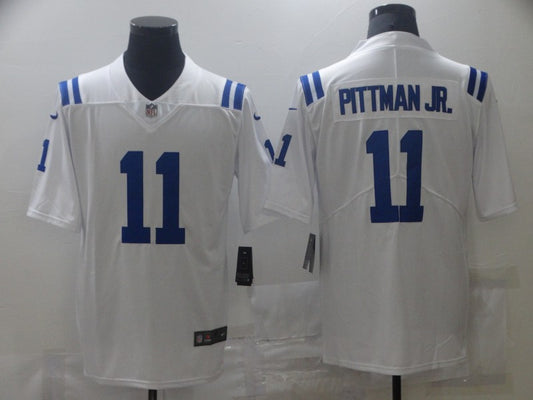 Men’s Indianapolis Colts Michael Pittman Jr. #11 White Jersey
