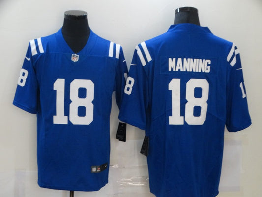 Men’s Indianapolis Colts Peyton Manning #18 Blue Jersey