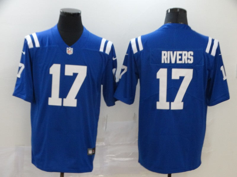 Men’s Indianapolis Colts Philip Rivers #17 Blue Jersey