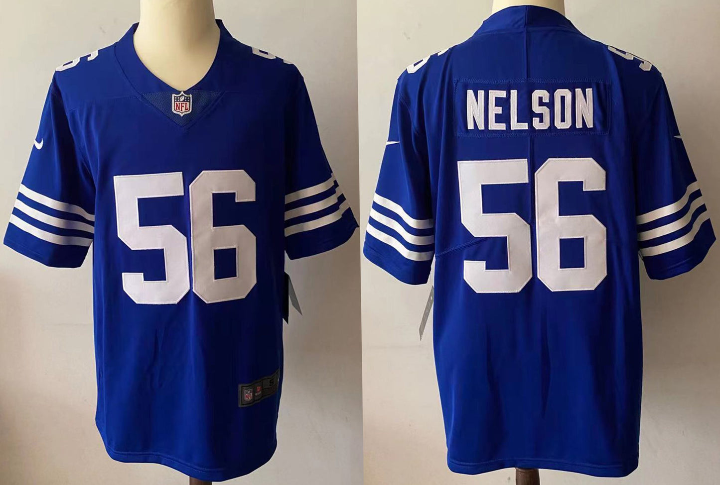 Men’s Indianapolis Colts Quenton Nelson #56 Blue Jersey