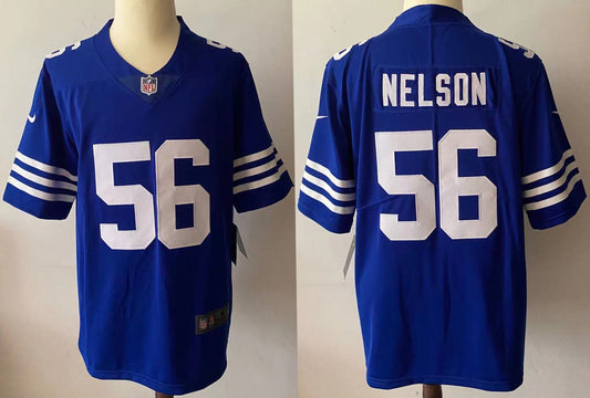 Men’s Indianapolis Colts Quenton Nelson #56 Blue Jersey