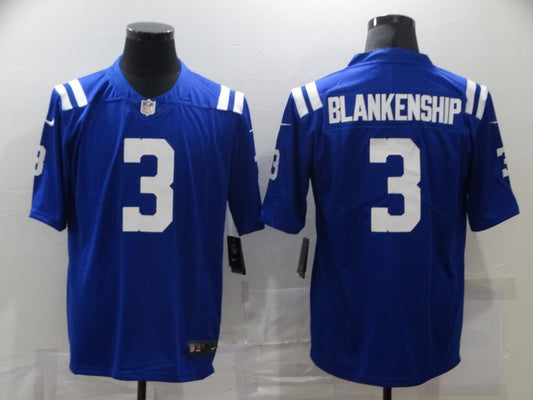 Men’s Indianapolis Colts Rodrigo Blankenship #3 Blue Jersey