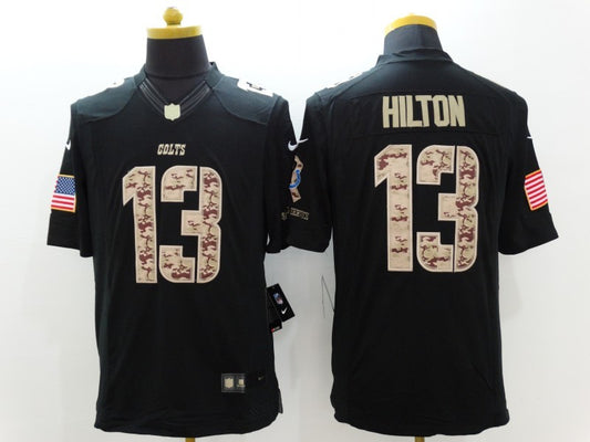 Men’s Indianapolis Colts T.Y. Hilton #13 Black Jersey