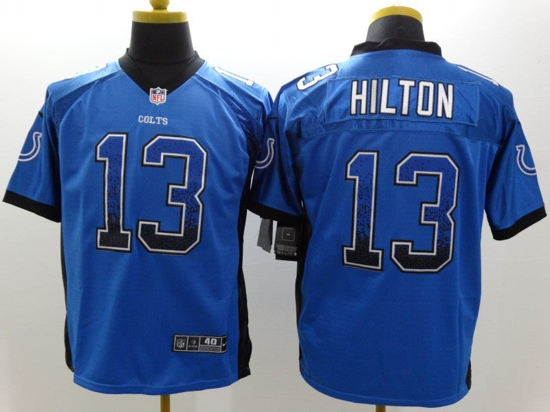 Men’s Indianapolis Colts T.Y. Hilton #13 Blue Jersey