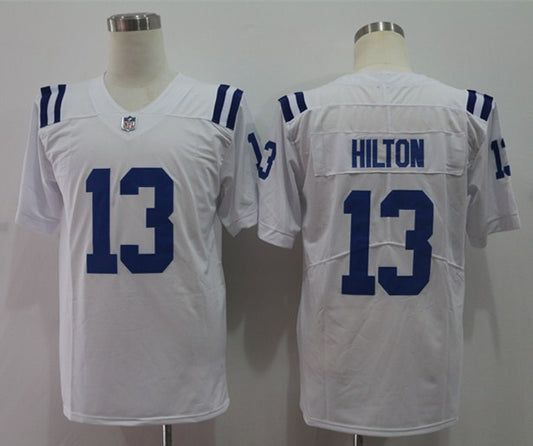Men’s Indianapolis Colts T.Y. Hilton #13 White Alternate Jersey