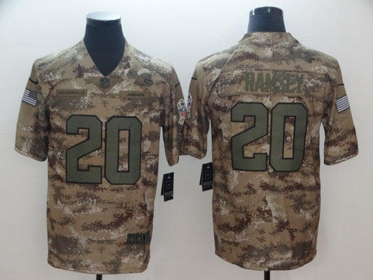 Men’s Jacksonville Jaguars Jalen Ramsey #20 Camouflage Jersey