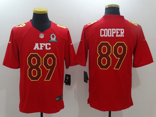 Men’s Las Vegas Raiders Amari Cooper #89 Red Jersey
