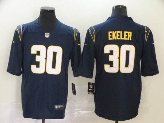 Men’s Los Angeles Chargers Austin Ekeler #30 Navy Alternate Jersey