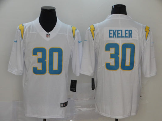 Men’s Los Angeles Chargers Austin Ekeler #30 White Jersey