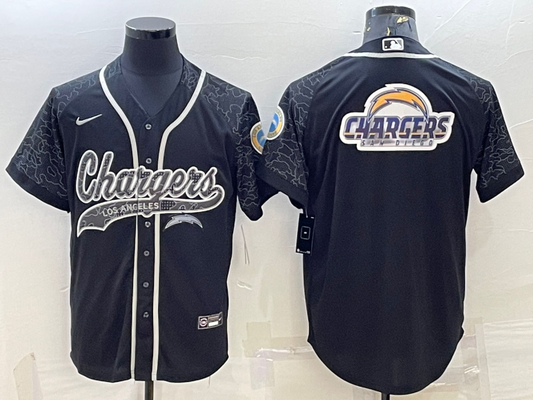 Men’s Los Angeles Chargers Black RFLCTV Limited Jersey