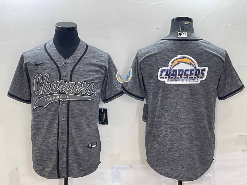 Men’s Los Angeles Chargers Gray Jersey