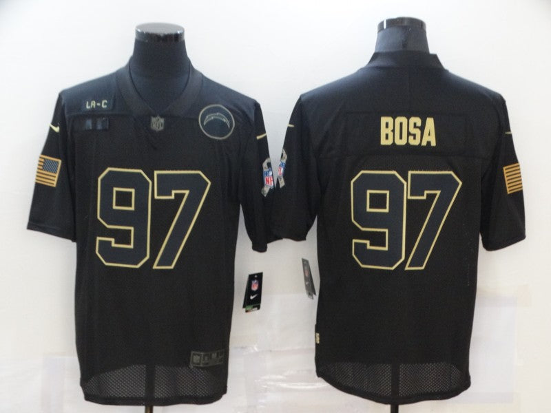 Men’s Los Angeles Chargers Joey Bosa #97 Black Jersey