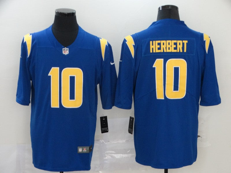 Men’s Los Angeles Chargers Justin Herbert #10 Blue 2nd Alternate Jersey