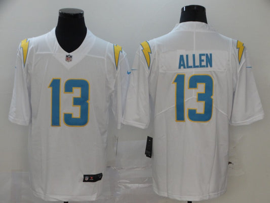 Men’s Los Angeles Chargers Keenan Allen #13 White Jersey