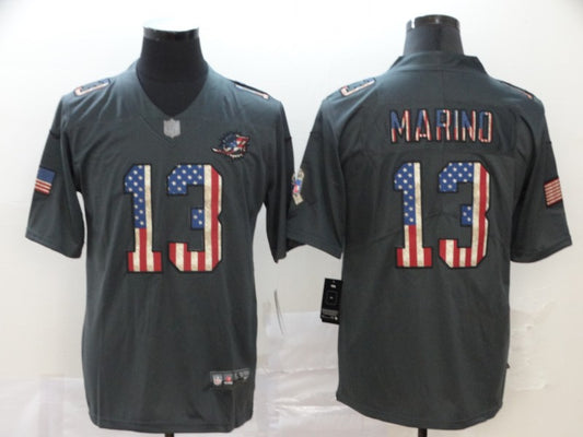 Men’s Miami Dolphins Dan Marino #13 Black Alternate Jersey