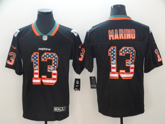 Men’s Miami Dolphins Dan Marino #13 Black Jersey