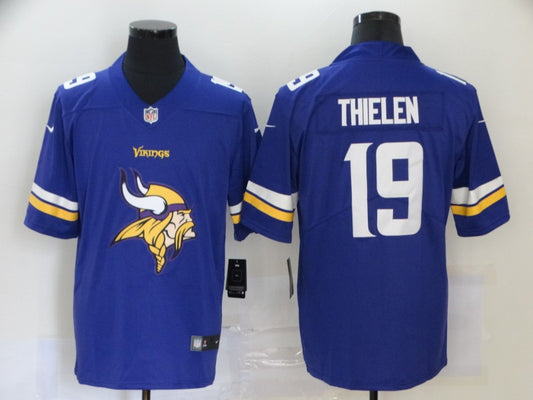 Men’s Minnesota Vikings Adam Thielen #19 Purple Jersey