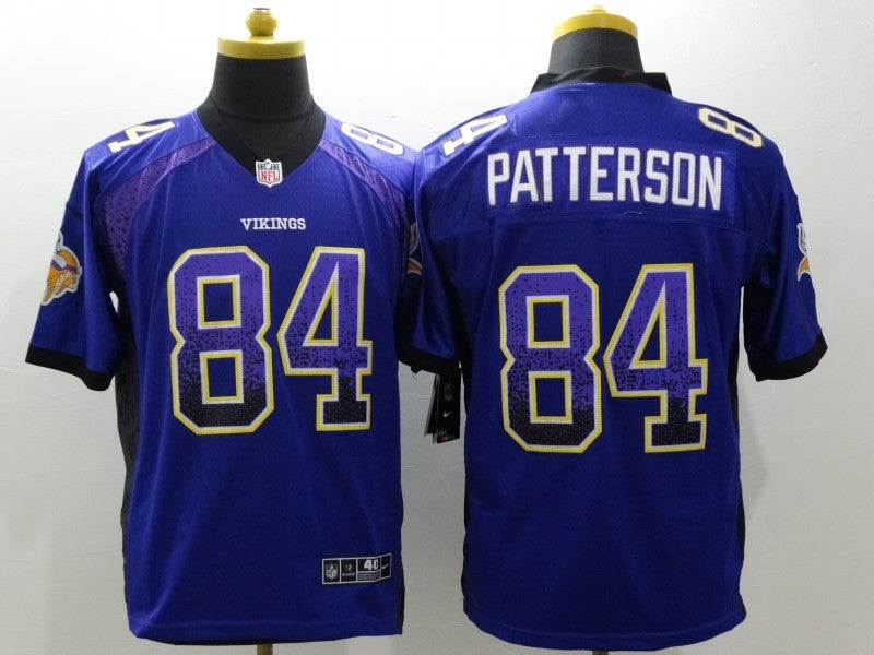 Men’s Minnesota Vikings Cordarrelle Patterson #84 Purple Jersey
