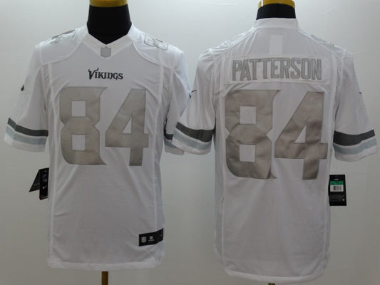 Men’s Minnesota Vikings Cordarrelle Patterson #84 White Jersey