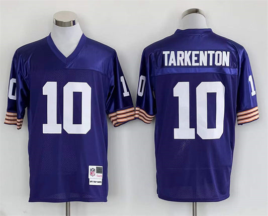 Men’s Minnesota Vikings Fran Tarkenton Mitchell & Ness Purple Legacy Jersey