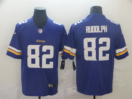 Men’s Minnesota Vikings Kyle Rudolph #82 Purple Jersey