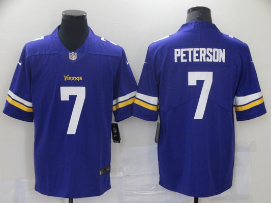 Men’s Minnesota Vikings Patrick Peterson #7 Purple Jersey