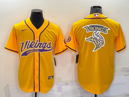 Men’s Minnesota Vikings Yellow Jersey