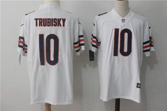 Men’s Mitch Trubisky #10 Chicago Bears Season Jersey White