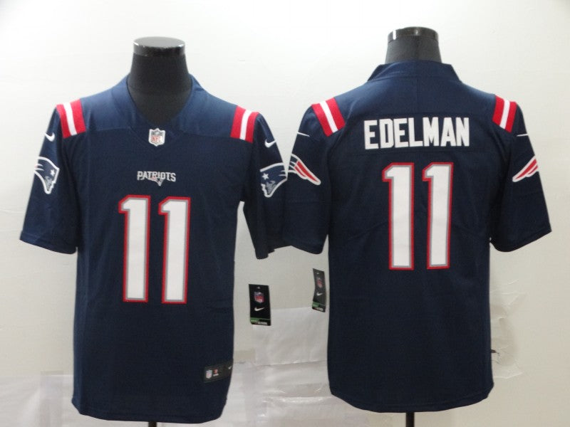 Men’s New England Patriots Julian Edelman #11 Navy Jersey