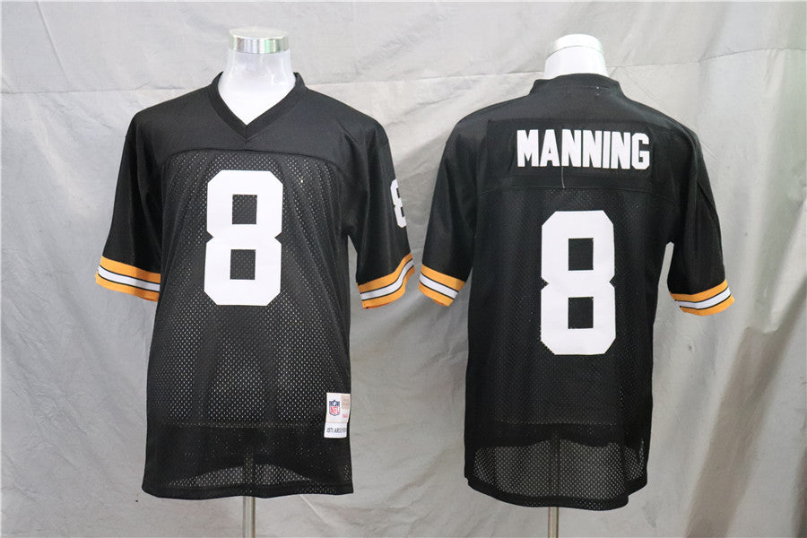 Men’s New Orleans Saints Archie Manning Mitchell & Ness Black Legacy Jersey