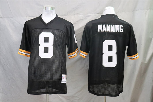 Men’s New Orleans Saints Archie Manning Mitchell & Ness Black Legacy Jersey
