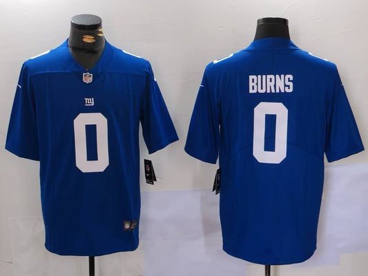 Men’s New York Giants Brian Burns #0 Royal Jersey