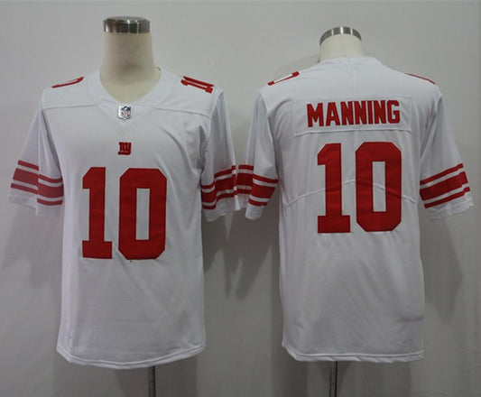 Men’s New York Giants Eli Manning #10 White Jersey