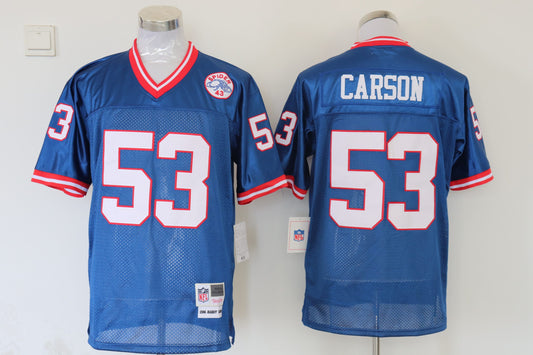 Men’s New York Giants Harry Carson Mitchell & Ness Royal Legacy Jersey