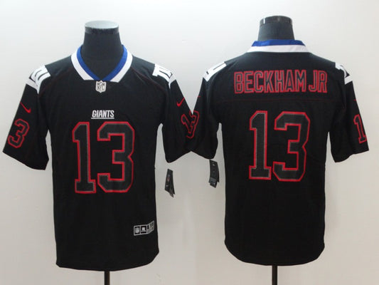 Men’s New York Giants Odell Beckham Jr. #13 Black Alternate Jersey