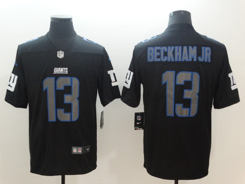 Men’s New York Giants Odell Beckham Jr. #13 Black Jersey