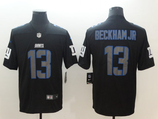 Men’s New York Giants Odell Beckham Jr. #13 Black Jersey
