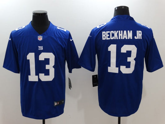 Men’s New York Giants Odell Beckham Jr. #13 Blue Jersey