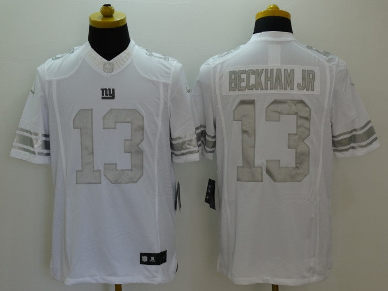 Men’s New York Giants Odell Beckham Jr. #13 White Alternate Jersey