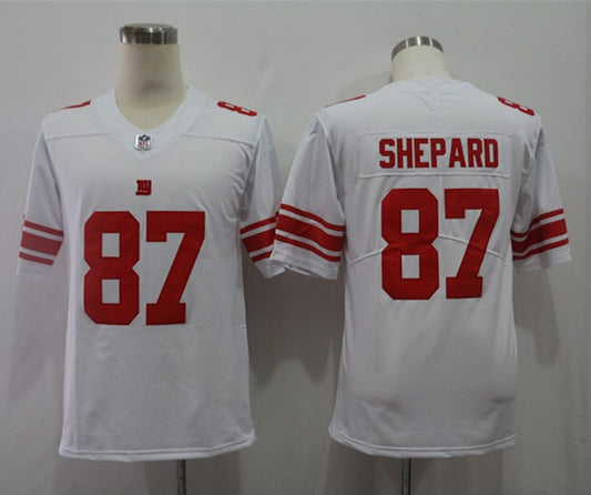 Men’s New York Giants Sterling Shepard #87 White Jersey
