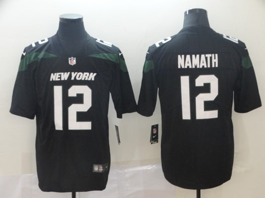 Men’s New York Jets Joe Namath Black Jersey