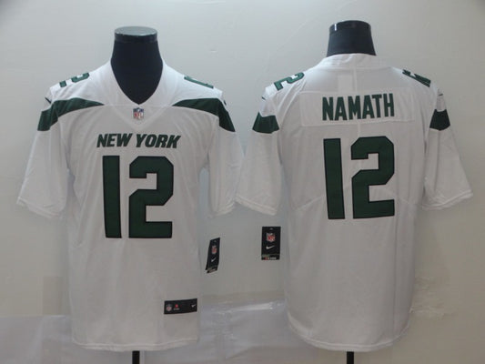 Men’s New York Jets Joe Namath White Jersey