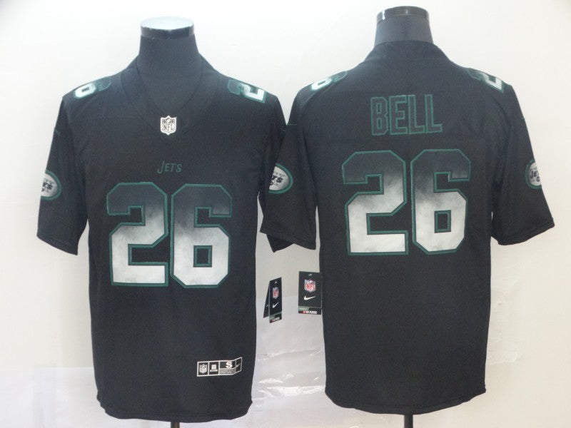 Men’s New York Jets Le’Veon Bell #26 Black Jersey