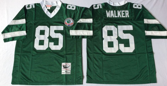 Men’s New York Jets Wesley Walker Mitchell & Ness Green Legacy Jersey
