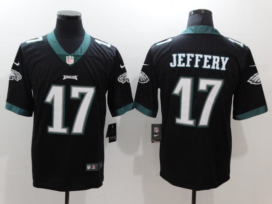 Men’s Philadelphia Eagles Alshon Jeffery #17 Black Jersey