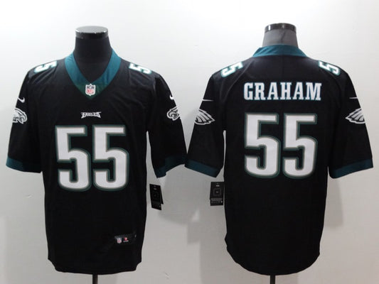 Men’s Philadelphia Eagles Brandon Graham #55 Black Jersey