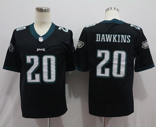 Men’s Philadelphia Eagles Brian Dawkins #20 Black Jersey
