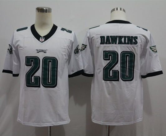 Men’s Philadelphia Eagles Brian Dawkins #20 White Jersey