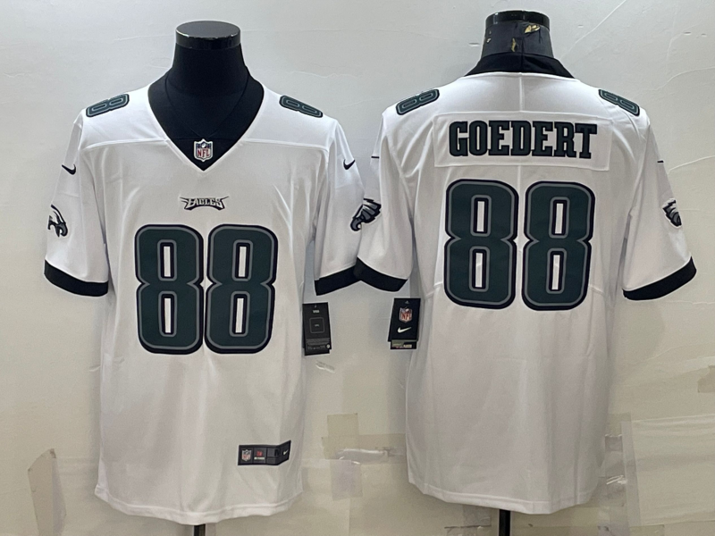 Men’s Philadelphia Eagles Dallas Goedert #88 White Jersey
